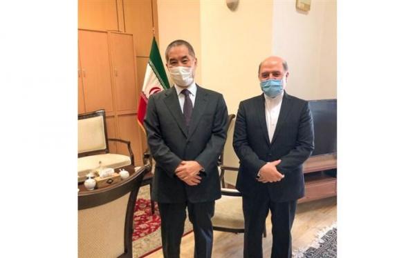 دیدار سفیر ژاپن در ایران با دستیار ظریف دیدار سفیر ژاپن در ایران با دستیار ظریف