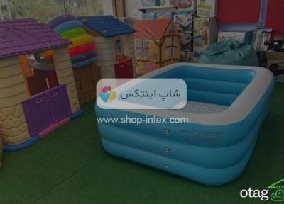 استخر بادی وسیله ای مفرح برای بچه ها و بزرگسالان